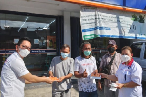 Perindo Minsel Bantu Pemerintah Kendalikan Penyebaran COVID-19