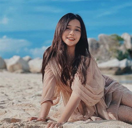 Brisia Jodie dalam Pulasan Makeup Gaya Korea, Intip Potretnya!