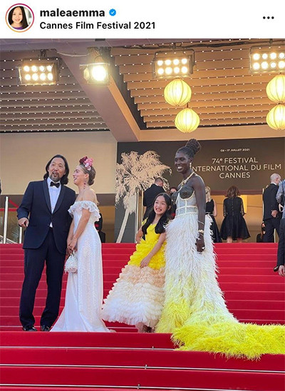 Malea Emma Tjandrawidjaja, Bocah Keturunan Indonesia yang Membanggakan di Festival Film Cannes