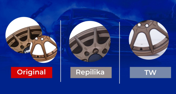 Tips Membedakan Velg Mobil yang Orisinal dan Replika
