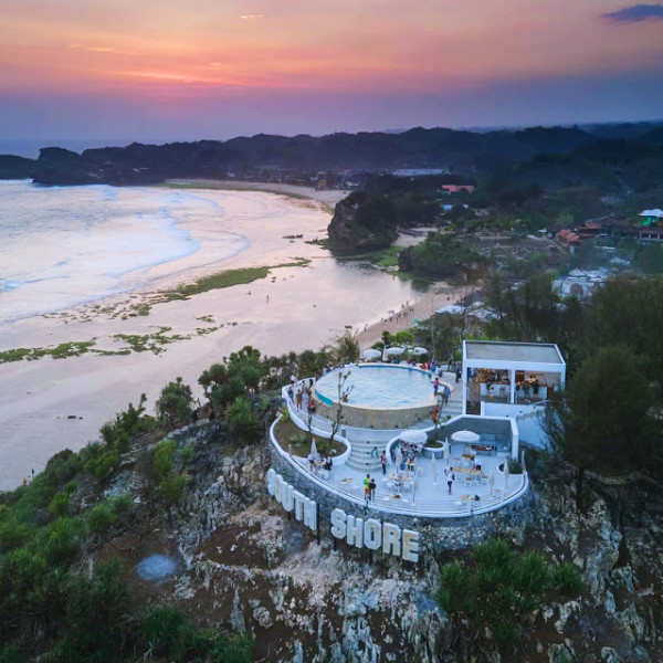 Gunung Kidul Punya Tempat Vaksinasi Covid-19 Terindah di Dunia, Bonus Vitamin Sea