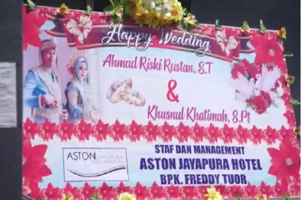 Pesta Nikahan Anak Dihadiri Ribuan Orang, Mempelai Wanita Tolak Pakai Masker Ini Kata Wakil Wali Kota Jayapura