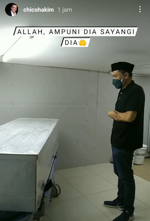 Sang Istri Tutup Usia, Chico Hakim: Allah Ampuni Dia