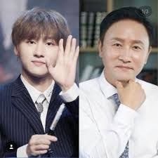 7 Potret Idol K-Pop Persis Seperti Orang Tuanya, Nomor 2 Mirip Banget