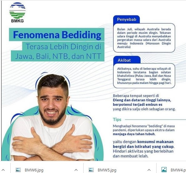 Mengenal Fenomena Bediding yang Bikin Udara Super Dingin