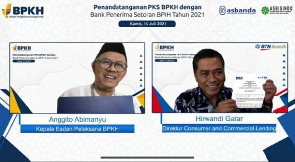 BTN Kembali Dipercaya Jadi Bank Penerima Setoran Biaya Penyelenggaraan Ibadah Haji