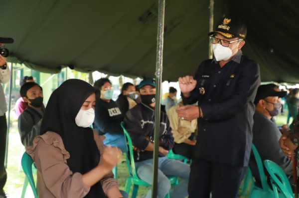 Wali Kota Sutiaji Apresiasi Serbuan Vaksinasi Menarmed Dua Kostrad di Malang Raya