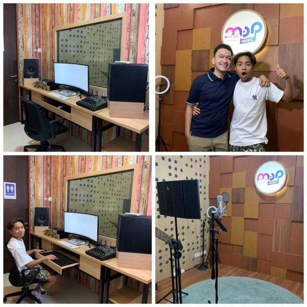 Ruben Onsu Buatkan Studio Musik untuk Betrand Peto, Impian Sejak Lama