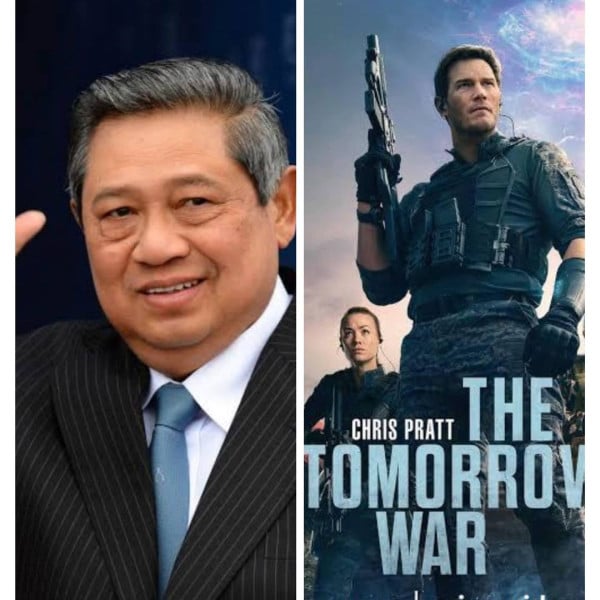 SBY Tampil di Film The Tomorrow War yang Dibintangi Chris Pratt