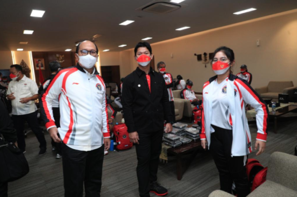 Rombongan Besar Kontingen Indonesia Bertolak ke Olimpiade Tokyo 2020