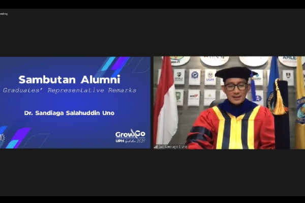 Rektor: Wisudawan UPH Sebagai 'Agent of Transformation' di Dunia Nyata