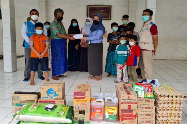 PLN UP3 Bekasi Berikan Bantuan dan Promo Super Merdeka Sambut HUT Ke-76 RI