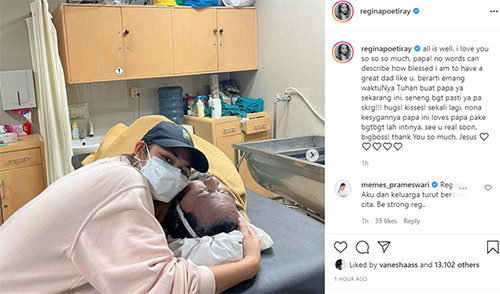 Ayah Vokalis Geisha Regina Poetiray Meninggal Dunia usai Sembuh dari COVID-19