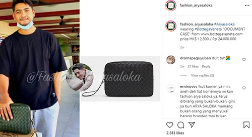 Lihat Tas Mungil Arya Saloka Seharga Rp24 Juta, Netizen: Makin Ganas!