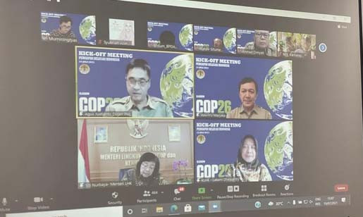Jelang COP UNFCCC ke-26, Menteri LHK Beri Arahan pada Calon Delegasi RI