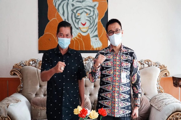 Temui Wali Kota Serang, Dirut Bank Banten Bahas Rencana Kerjasama dengan Pemerintah Kota Serang