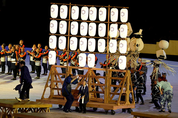 Teatrikal Memukau Warnai Upacara Pembukaan Olimpiade Tokyo 2020