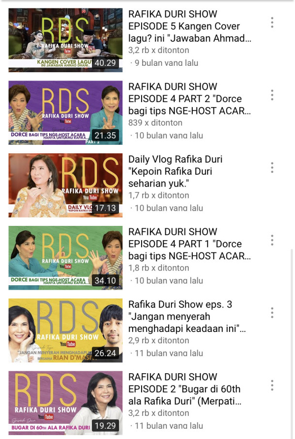 Rafika Duri Penyanyi Era 1970-an, Begini Kehidupannya Sekarang