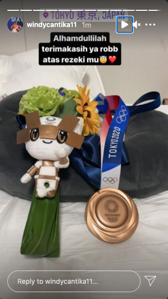 Cerita Lifter Indonesia Windy Cantika Sempat Gugup Saat Angkatan Snatch
