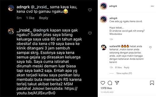 Vokal soal Endorse COVID-19, Jerinx Ternyata Pernah Terpapar Juga: Saya Kena Semua Gejala