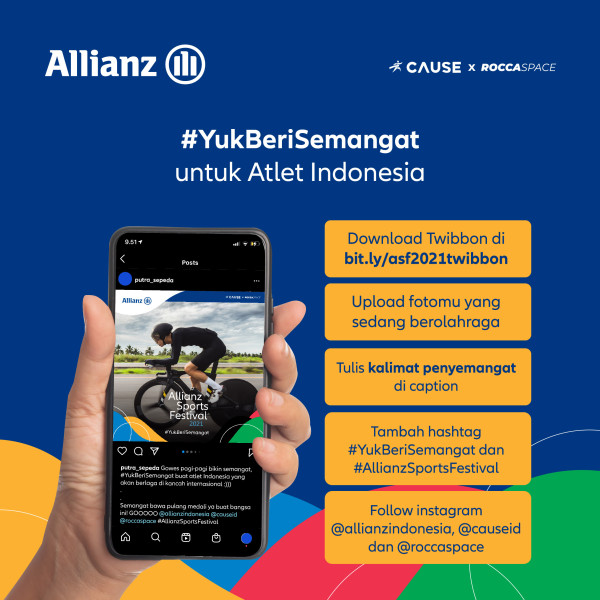 Yuks Ikut Festival Olahraga Virtual untuk Tingkatkan Imun