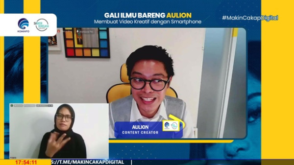 Serunya Literasi Digital di Akhir Pekan bersama Aulion dan Afgan