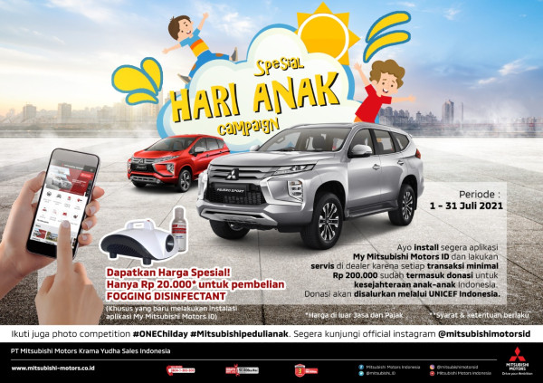CSR Mitsubishi Tak Berhenti di Masa-masa Pandemi Covid-19