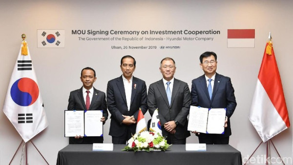Pabrik Hyundai di Indonesia akan Beroperasi Paling Lambat November