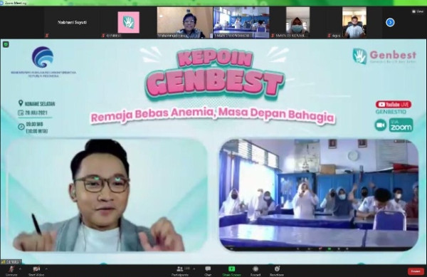 Cegah Stunting, Kemkominfo Ajak Remaja Wujudkan Generasi Bebas Anemia