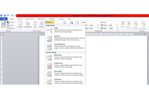Cara Membuat Halaman Berbeda di Word dengan Trik Sederhana