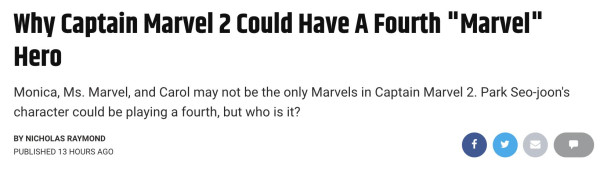 Park Seo Joon Dikonfirmasi Bintangi Captain Marvel 2: The Marvels