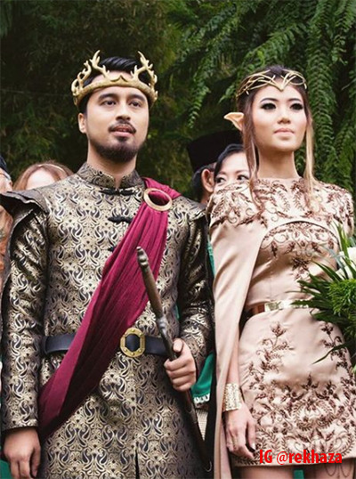 Unik hingga Mewah, 4 Pernikahan Artis Indonesia Ini Pernah Diliput Media Luar Negeri