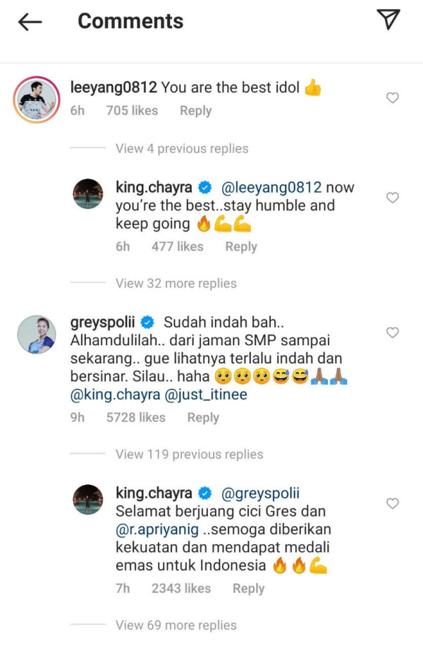 Ahsan Doakan Greysia/Apriyani Raih Medali Emas Olimpiade Tokyo 2020