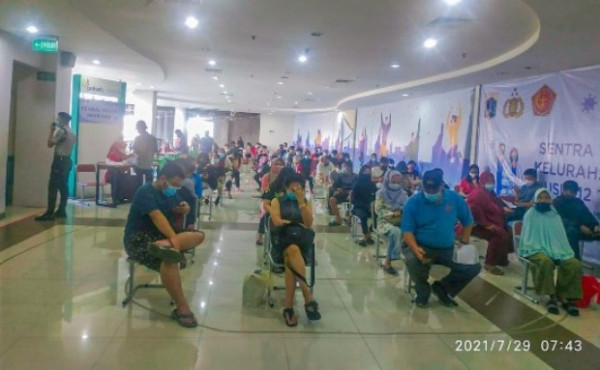 Sentra Vaksinasi Sarana Jaya di Mall Pokets Menjangkau Lebih dari 10.000 Orang
