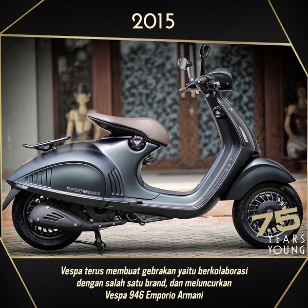 Jelajah Waktu Kiprah Vespa di Indonesia yang Sangat Memesona