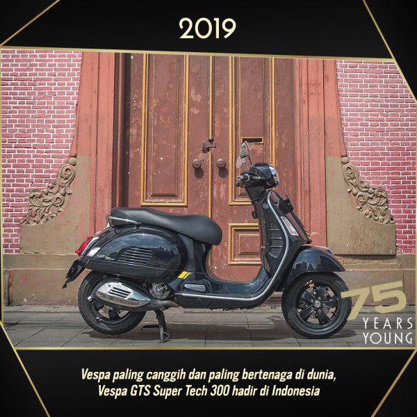 Jelajah Waktu Kiprah Vespa di Indonesia yang Sangat Memesona