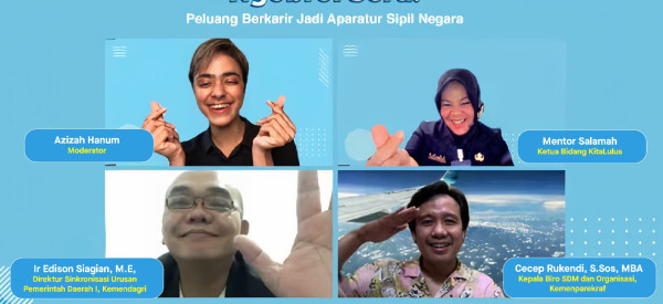 Ikut Online Expo, Ribuan Pejuang CPNS dan PPPK Yakin Lolos Seleksi