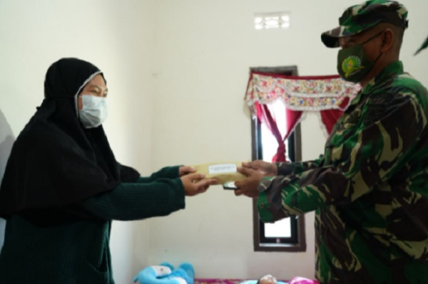 Kisah Muh Rifa'i, Bocah Yatim yang Mengalami Infeksi Paru Itu Dibantu Korem 143/HO