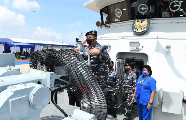 Kapal Perang Canggih KRI Pollux-935 Perkuat Alutsista TNI AL