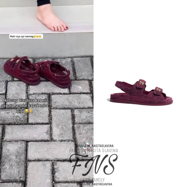 Nagita Slavina Pakai Sandal Rp20 Juta ke Masjid, Kakinya Bening Banget