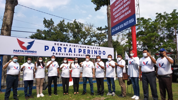Gelegar Semangat Baru Warnai Peluncuran Logo Baru Partai Perindo di Sumut