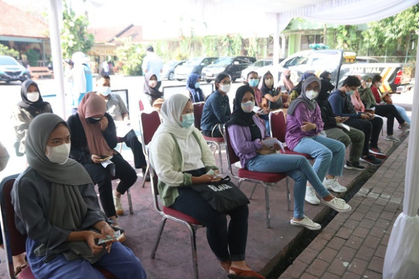 Vaksinasi Pelajar di Kota Malang Dimulai