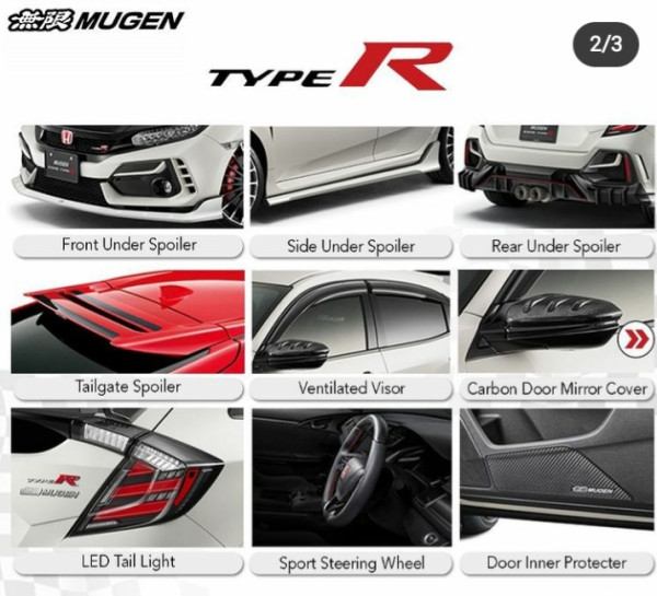 Makin Sangar, Honda Siapkan Paket Mugen buat Honda Civic Type-R