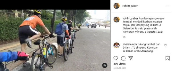 Dibersihkan Setiap Hari, Ranjau Jari-Jari Payung Masih Saja Makan Korban di Gatot Subroto