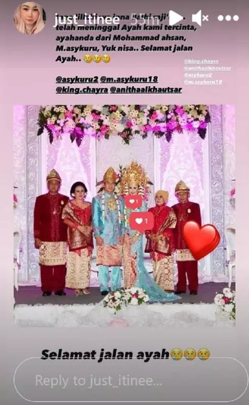 Kabar Duka, Ayah Mohammad Ahsan Telah Meninggal Dunia