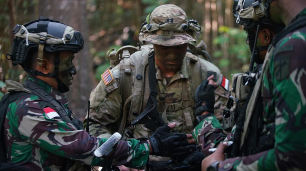 KSAD Jenderal TNI Andika Perkasa Tinjau Latma Garuda Shield 2021 di Minahasa Utara