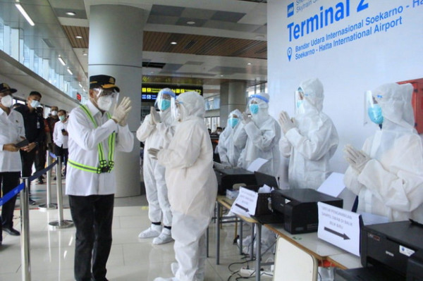 Wow! Bandara Soekarno-Hatta Punya Protokol Kesehatan Terbaik di Dunia