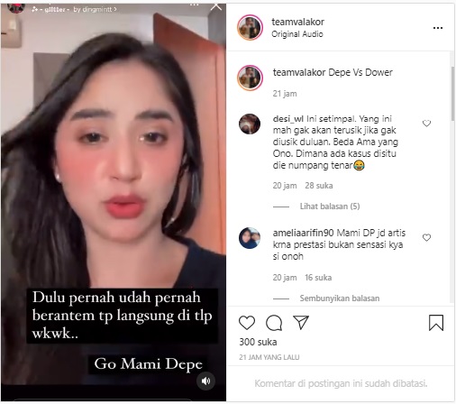 Kesal, Dewi Perssik Tantang dan Ingin Pukul Kepala Seseorang