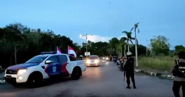 Asyik Balap Liar, Puluhan Remaja di Palangkaraya Tak Sempat Kabur Akhirnya Diciduk