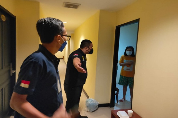 Kemnaker Sidak Tempat Karantina Keberangkatan 46 CPMI di Batam
